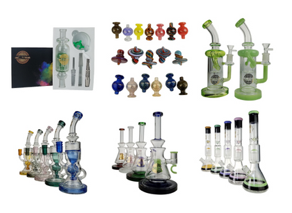GLASS PIPES AND ACCESSORIES