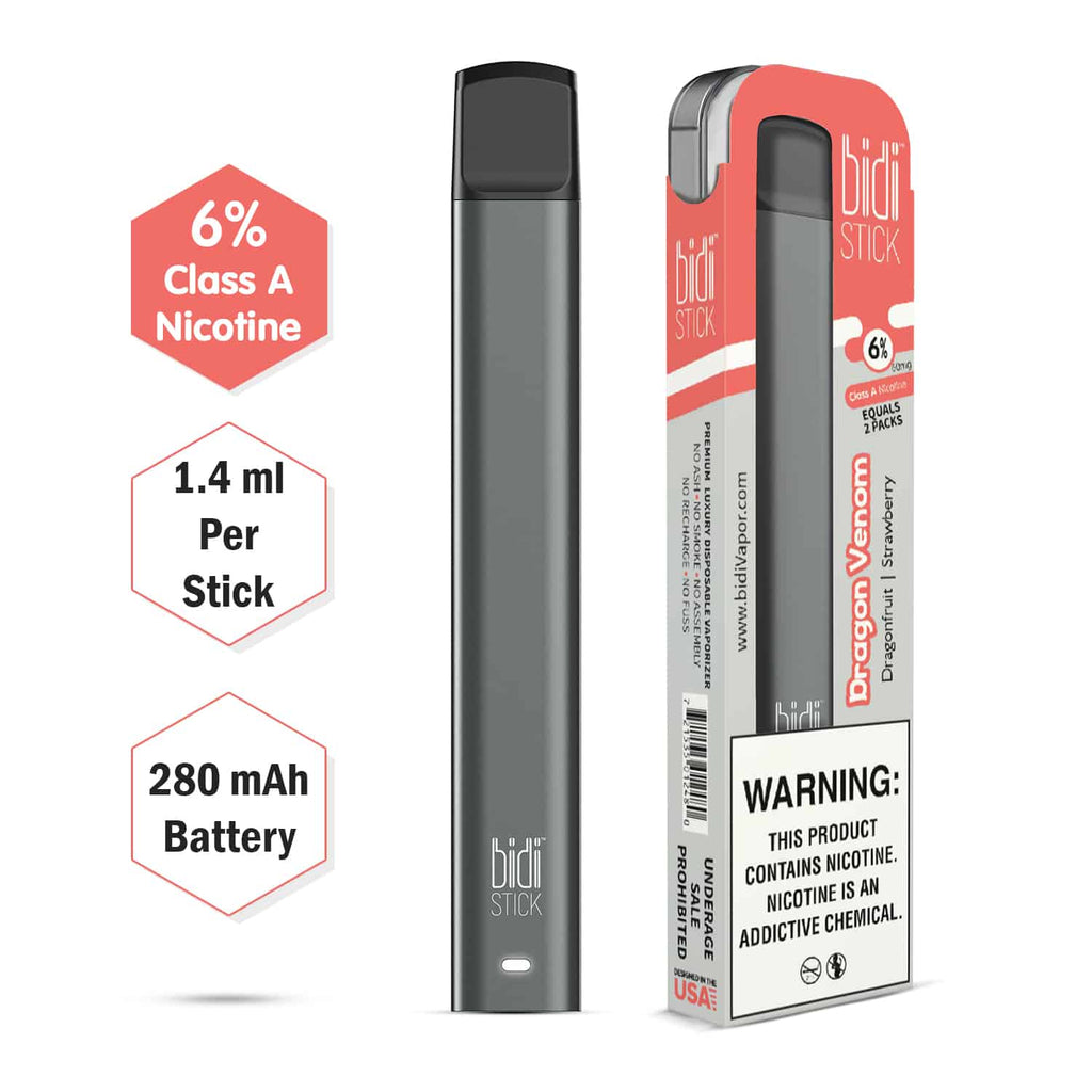BIDI - 1.4ml Disposable 6%- Dragon Venom HAVANA SMOKE SHOP BIDI - 1.4ml Disposable 6%- Dragon Venom HAVANA SMOKE SHOP