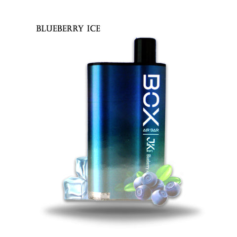 Air Bar Box 10ML 3000 Puffs- BLUEBERRY ICE