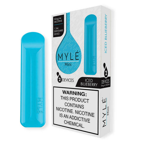 MYLE MINI DISPOSABLE 2Pods- ICED BLUEBERRY