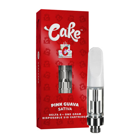 CAKE DELTA 8 CARTRIDGE 1GM-PINK GUAVA