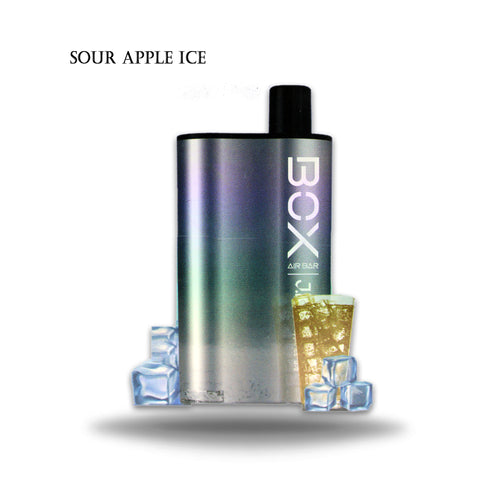 Air Bar Box 10ML 3000 Puffs- SOUR APPLE ICE