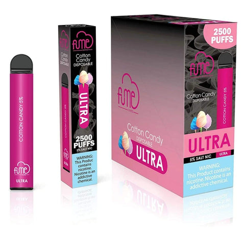 Fume Vapes Ultra 8ML 2500 Puffs- Cotton Candy