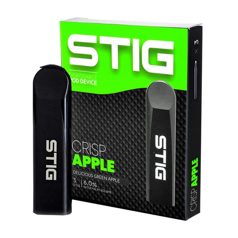 STIG AIO 1.2ML Disposable Salt Nicotine Pod- Crisp Apple