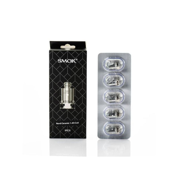 SMOK NORD CERAMIC 1.4 OHM COILS 5PK HAVANA SMOKE SHOP SMOK NORD CERAMIC 1.4 OHM COILS 5PK HAVANA SMOKE SHOP
