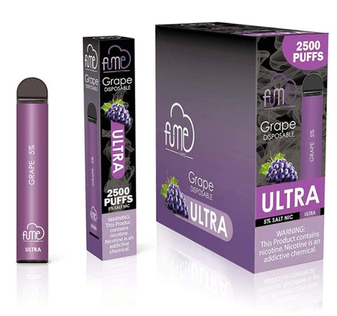 Fume Vapes Ultra 8ML 2500 Puffs- Grape