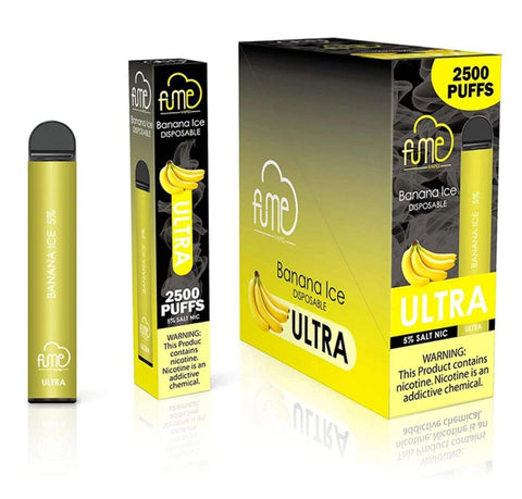 Fume Vapes Ultra 8ML 2500 Puffs- Vanilla